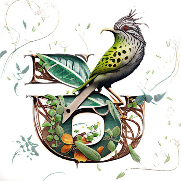 Nature Inspired Kannada Art